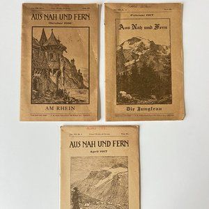 Antique German Magazines